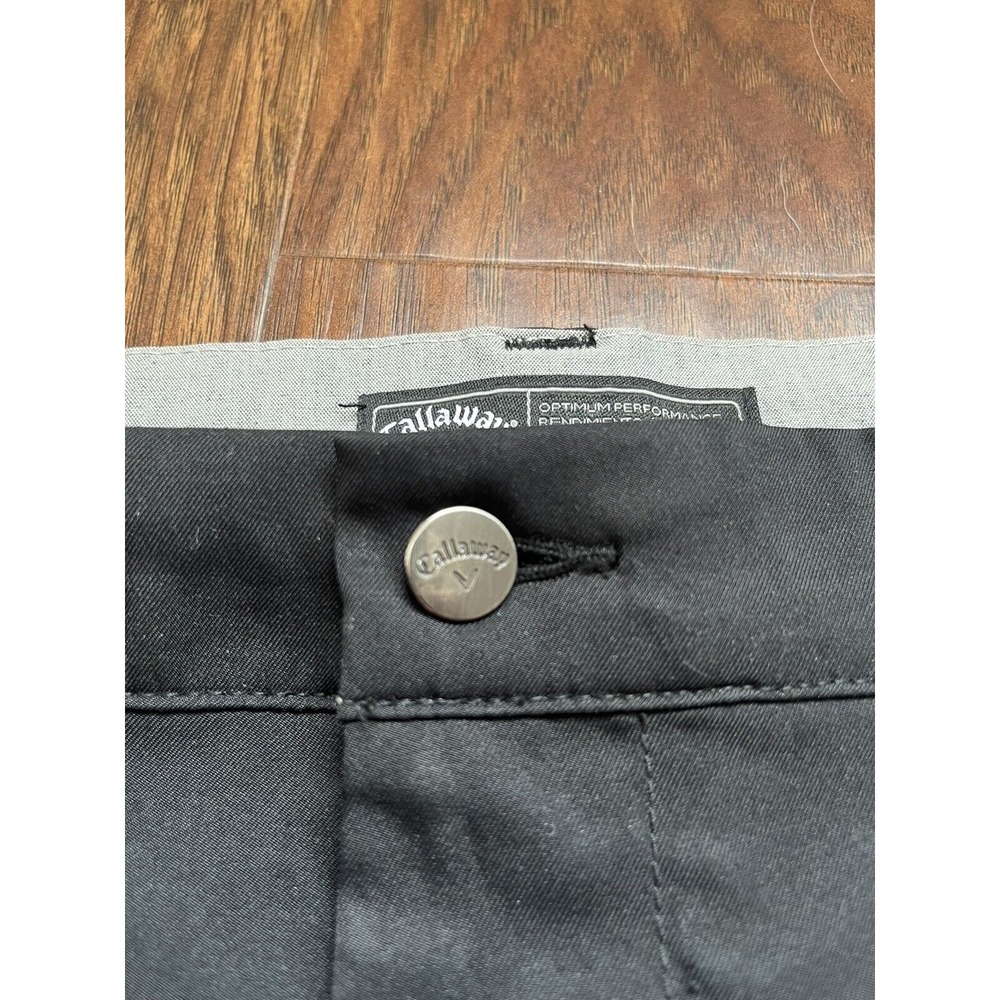 Callaway Mens Golf Shorts Size 48B Big‎ Black - Picture 5 of 8